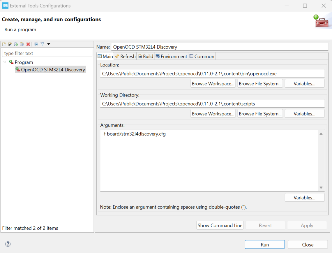 Debugging with STM32CubeIDE Gallium IO